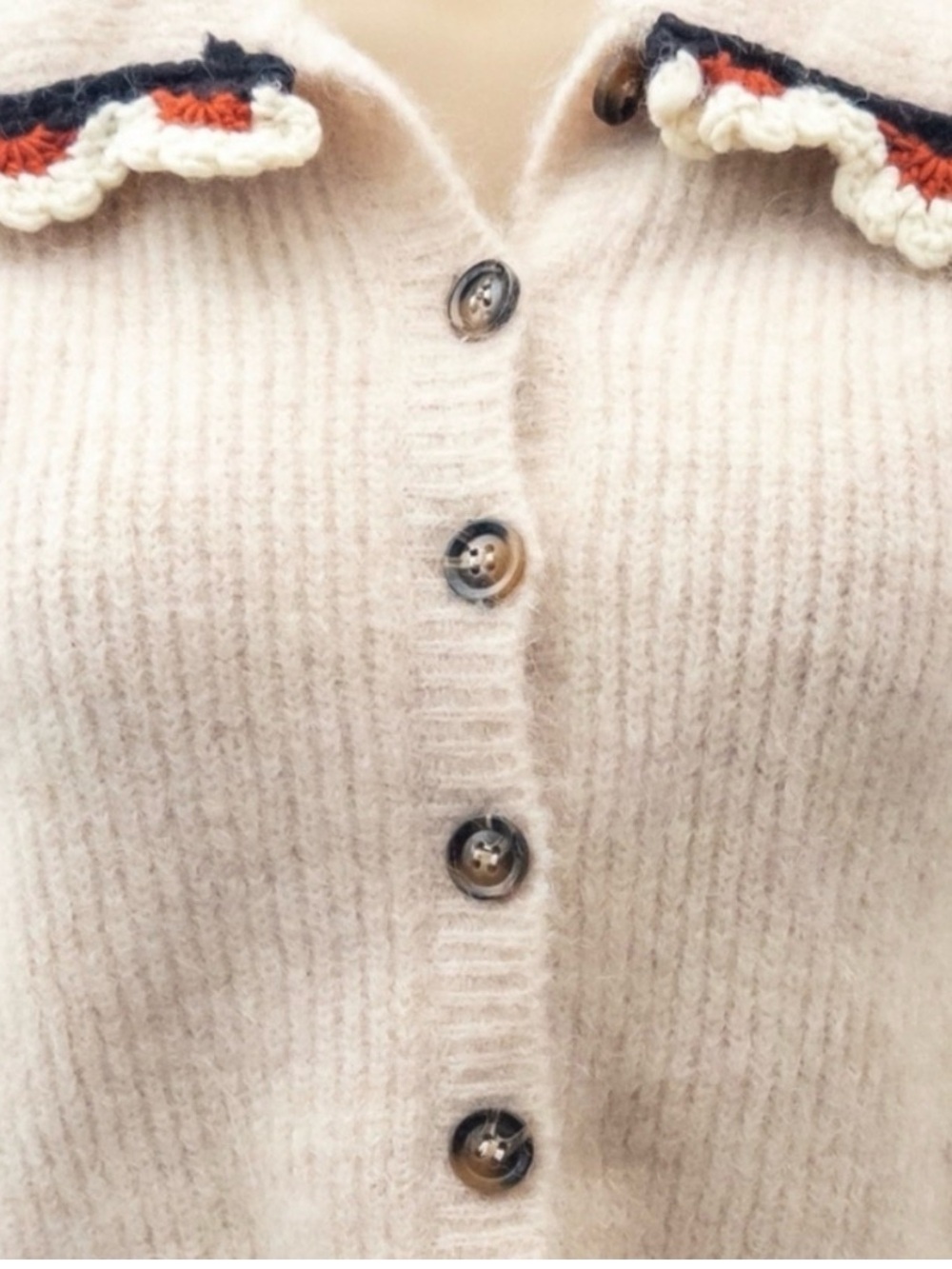 TACH Clothing Felipa Cardigan (Beige)